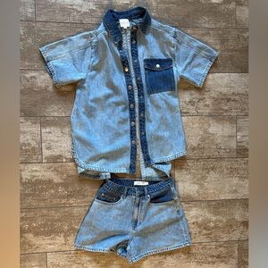 Mattir - Never Worn Light Blue Women's Denim Set